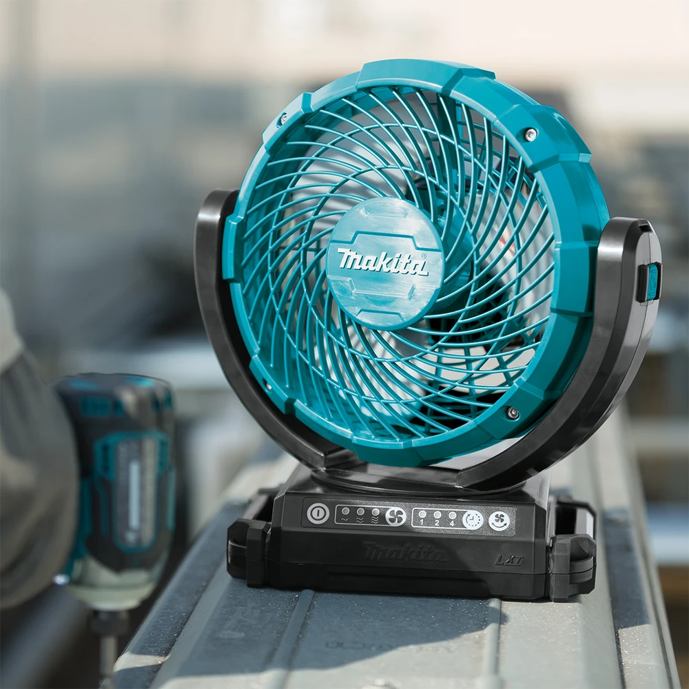Makita DCF102Z Akumuliatorinis ventiliatorius 14,4/18V, Be akumuliatorių ir kroviklio!
