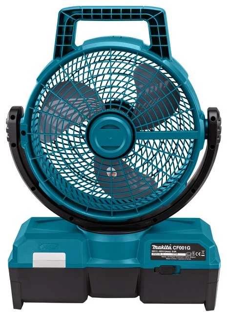 Makita CF001GZ Ventiliatorius XGT, 40V Max, 235mm su automatinio sukiojimo funkcija, "Z" versija - komplektuojamas be akumuliatoriaus ir kroviklio