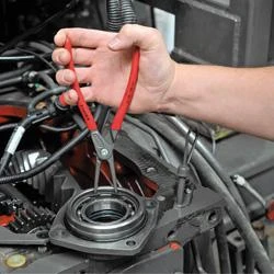 Preciziškos replės vidiniams žiedams KNIPEX 4821J01
