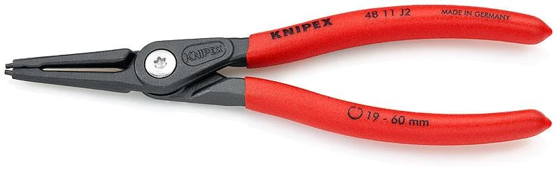 Preciziškos replės vidiniams žiedams KNIPEX 4811J4
