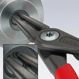 Preciziškos replės vidiniams žiedams KNIPEX 4811J0