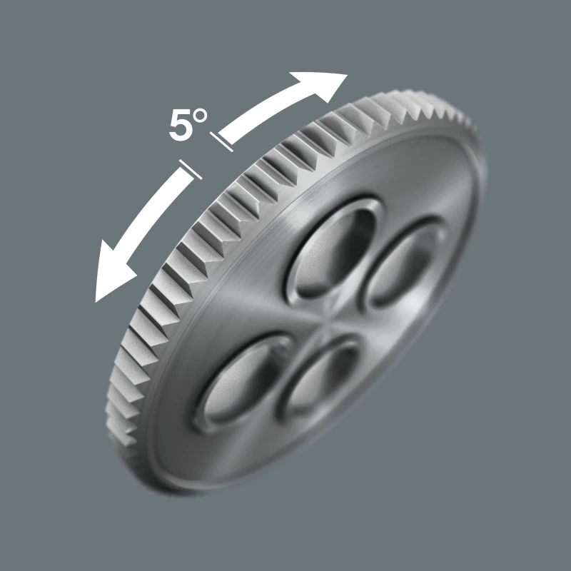 Wera 8100 SA 2 Zyklop sukimo raktų rinkinys, 1/4", 42 dalių
