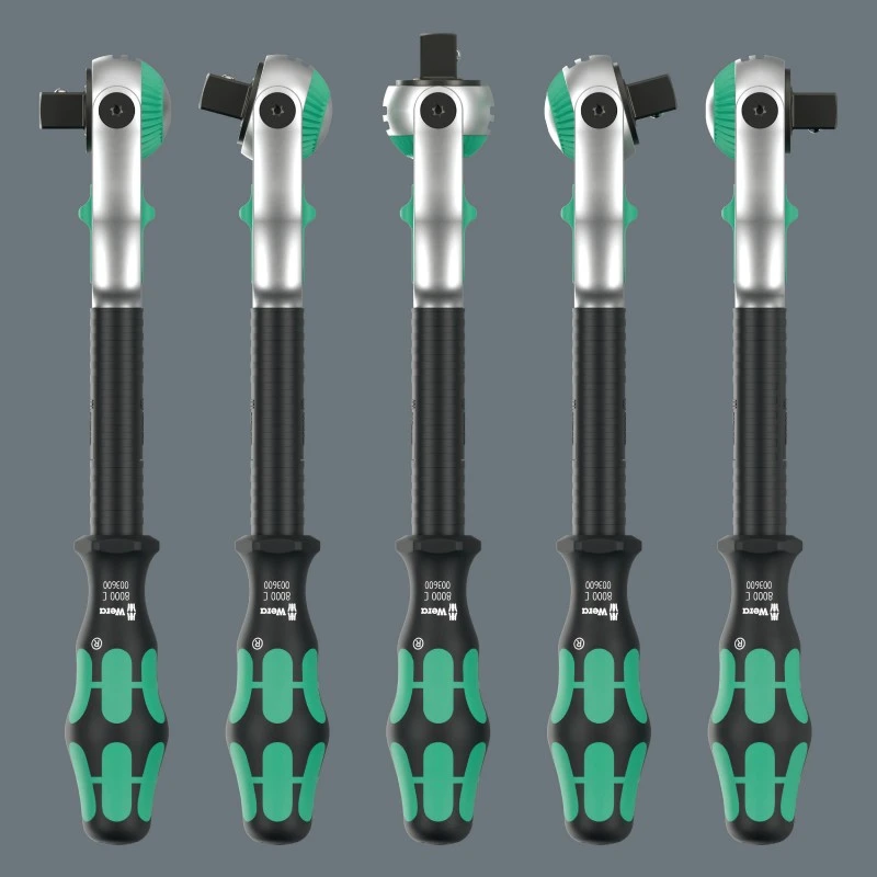 Wera 8100 SA 2 Zyklop sukimo raktų rinkinys, 1/4", 42 dalių