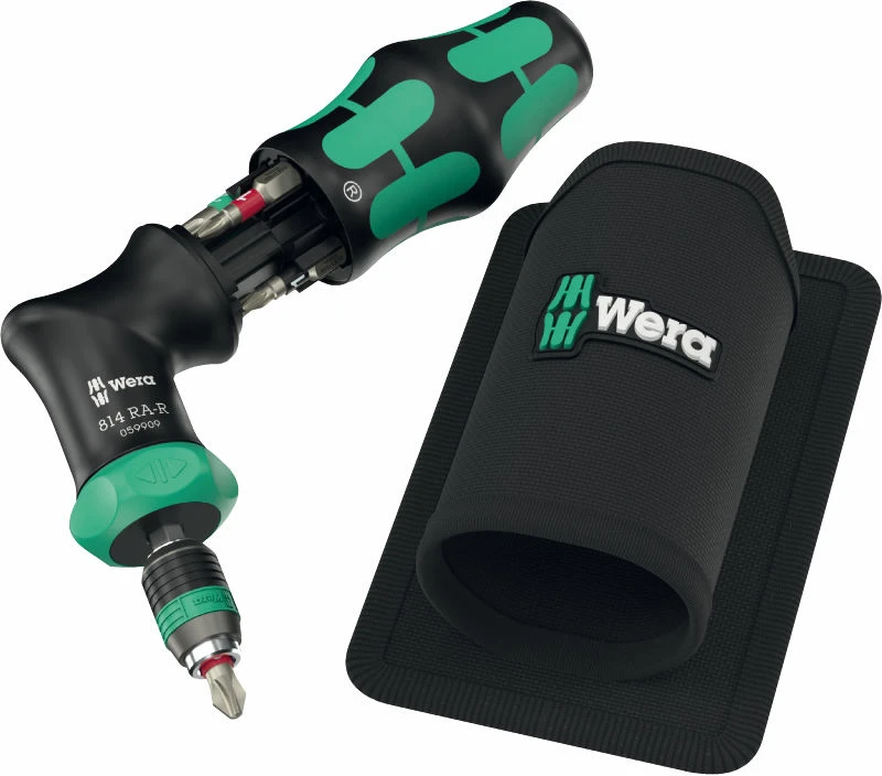 Įrankių rinkinys Wera Wera Kraftform Kompakt Pistol RA-R 1, Ratsche m Bits 7teili