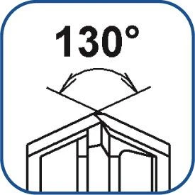 Widia grąžtas gelžbetoniui SDS-Max 4 briaunos, 40-1320/1200, Alpen [0089504000100]