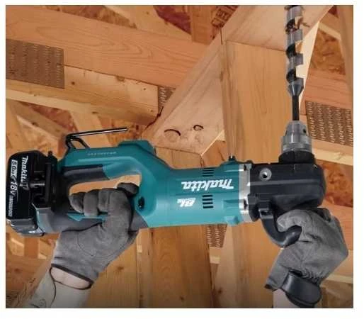Makita DDA450ZK Akumuliatorinis kampinis gręžtuvas 18 V, 70/26Nm, 0-1400 min-1, Be akumuliatorių ir kroviklio!