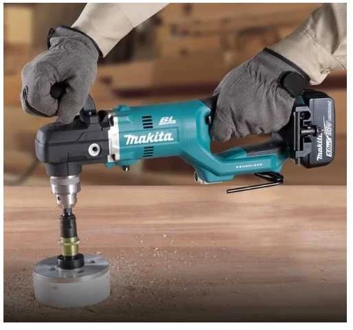 Makita DDA450ZK Akumuliatorinis kampinis gręžtuvas 18 V, 70/26Nm, 0-1400 min-1, Be akumuliatorių ir kroviklio!