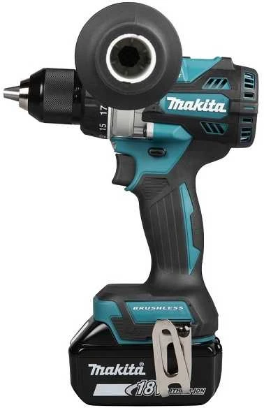Makita DDF492RTJ Akumuliatorinis gręžtuvas 18V, BL-motor, Max 141 Nm, 130/65Nm, 2x5,0Ah, DC18RC, MAKPACK