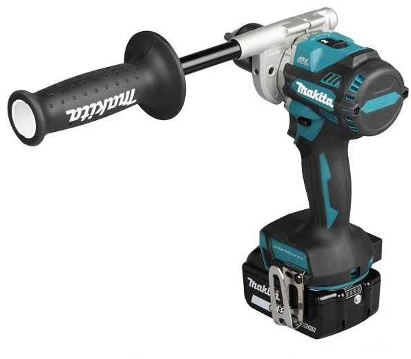 Makita DDF492RTJ Akumuliatorinis gręžtuvas 18V, BL-motor, Max 141 Nm, 130/65Nm, 2x5,0Ah, DC18RC, MAKPACK