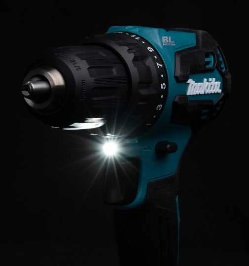 Makita DDF490Z Akumuliatorinis gręžtuvas 18V, BL, 13mm, 65 Nm, Be akumuliatorių ir kroviklio!