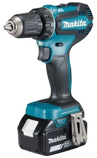 MAKITA.suktuvas-gręžtuvas DDF485RF3J 18V 50Nm 3x3,0Ah MAKPAC