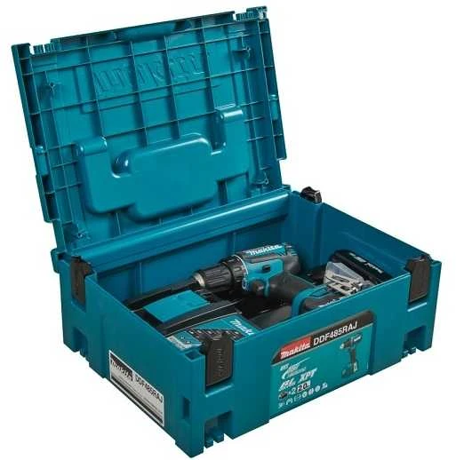 Suktuvas - gręžtuvas Makita DDF485RAJ 18 V 2 x akumulator 2 Ah
