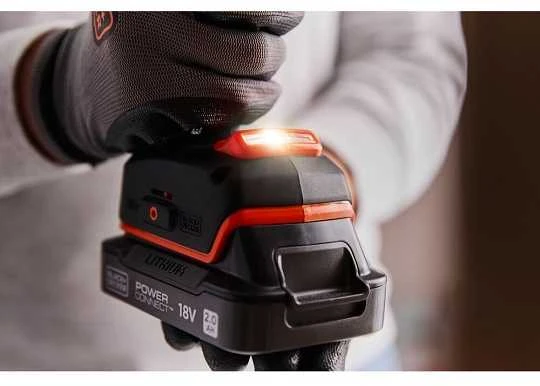juodas+decker Cordless Drill Driver 18V BLD682XN-XJ Juodas+DECKER
