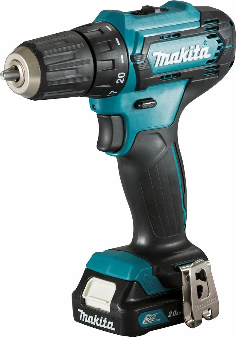 Makita DF333DZ Akumuliatorinis gręžtuvas, 12V MAX, 30/14 Nm, Be akumuliatorių ir kroviklio!