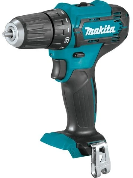 Makita DF333DZ Akumuliatorinis gręžtuvas, 12V MAX, 30/14 Nm, Be akumuliatorių ir kroviklio!