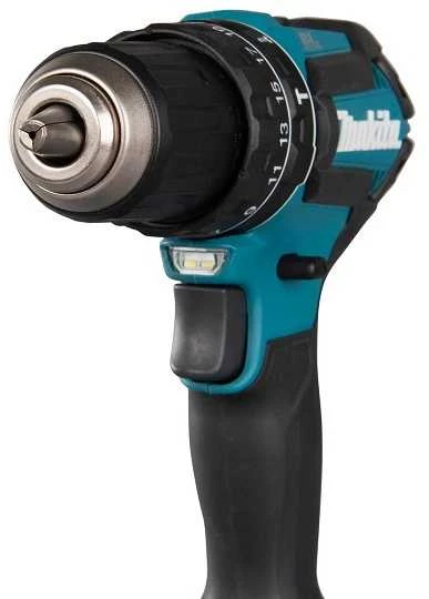 Makita DHP485RTJ Akumuliatorinis smūginis gręžtuvas, 18 V, 2x 5,0 Ah Li-ion, 50/25 Nm, 1,7kg, LED, BL-motor, MAKPACK