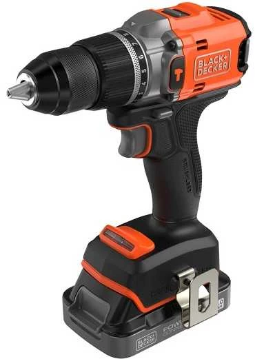Black & Decker akumuliatorinis smūginis gręžtuvas-suktuvas 18V