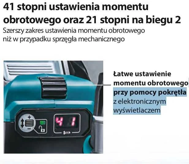 Makita HP001GM201 Smūginis Akumuliatorinis gręžtuvas-suktuvas XGT, 140/68NmNM, bešepetėlinis variklis, 13mm metalinis griebtuvas, 2X4,0Ah, greitasis kroviklis; MAKPAC lagaminas