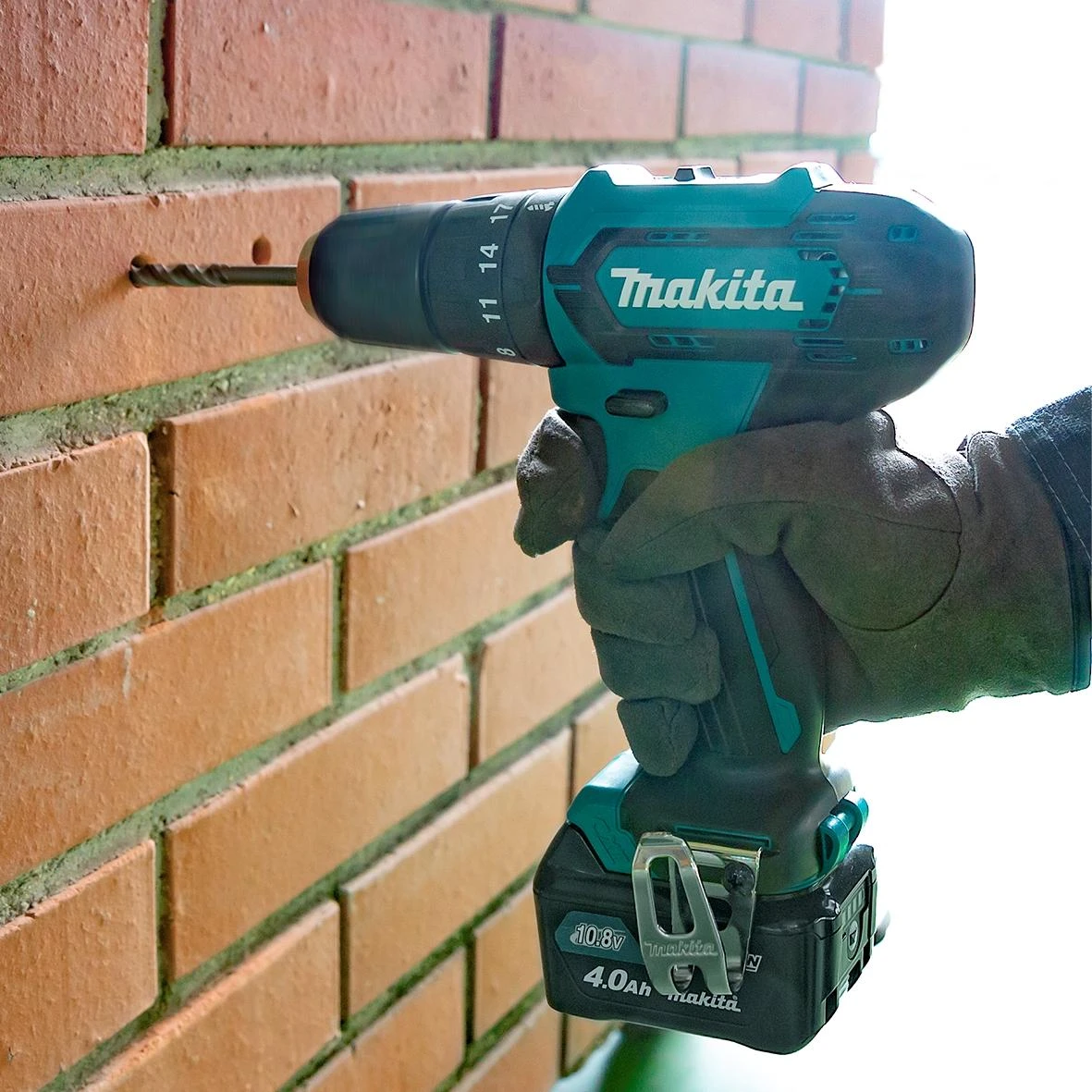 Makita HP333DZ Akumuliatorinis smūginis gręžtuvas 12V MAX, 30/14 Nm, 10mm; Be akumuliatorių ir kroviklio!