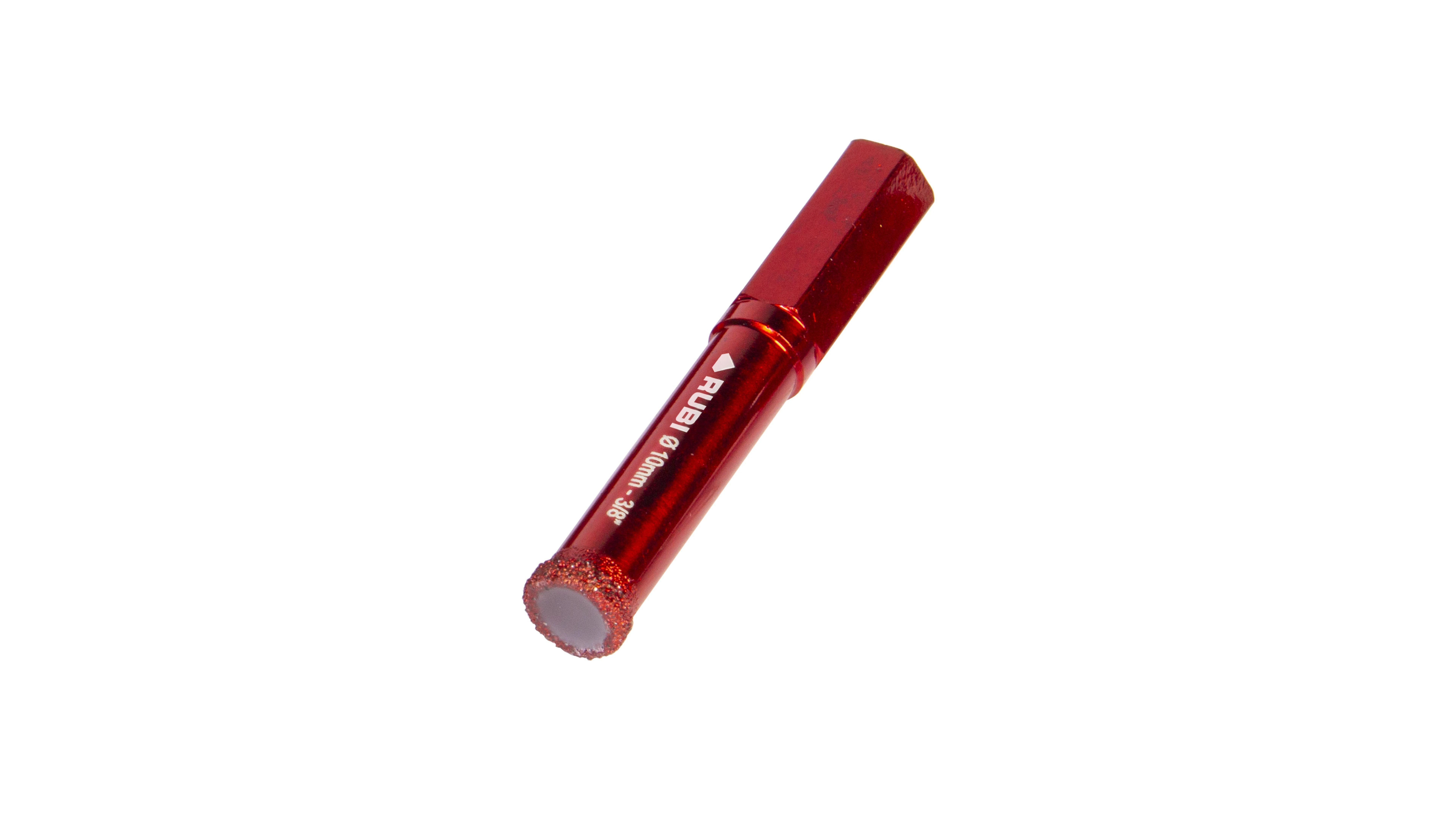 deimantinis grąžtas keraminėms, akmens masės ir porcelianinėms plytelėms, 10 mm, „DryGres 4Drill Wonder“, „Rubi“ [05926]