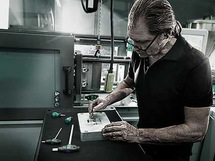 Šešiakampis atsuktuvas su T-formos rankena WERA 454 Hex-Plus HF 3x100mm