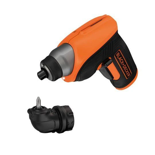 Black & Decker Juodas + DECKER AKUMULIATORIUS ATSUKTUKAS LI-ION 3.6V CS3652LC