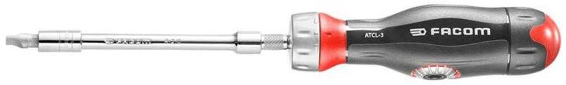 1/4" PROTWIST 3in1 atsuktuvas + 12 FACOM priedų [ATCL.3.12PB]