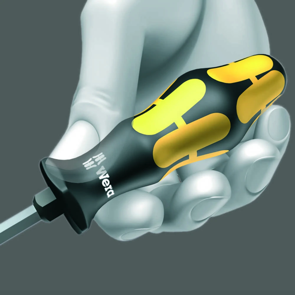 Wera 977 TORX, juodas, geltonas