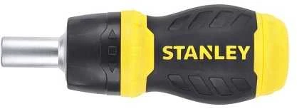 STANLEY WKRĘTAK MULTIBIT Z/G KRÓTKI + 7KOŃCÓWEK