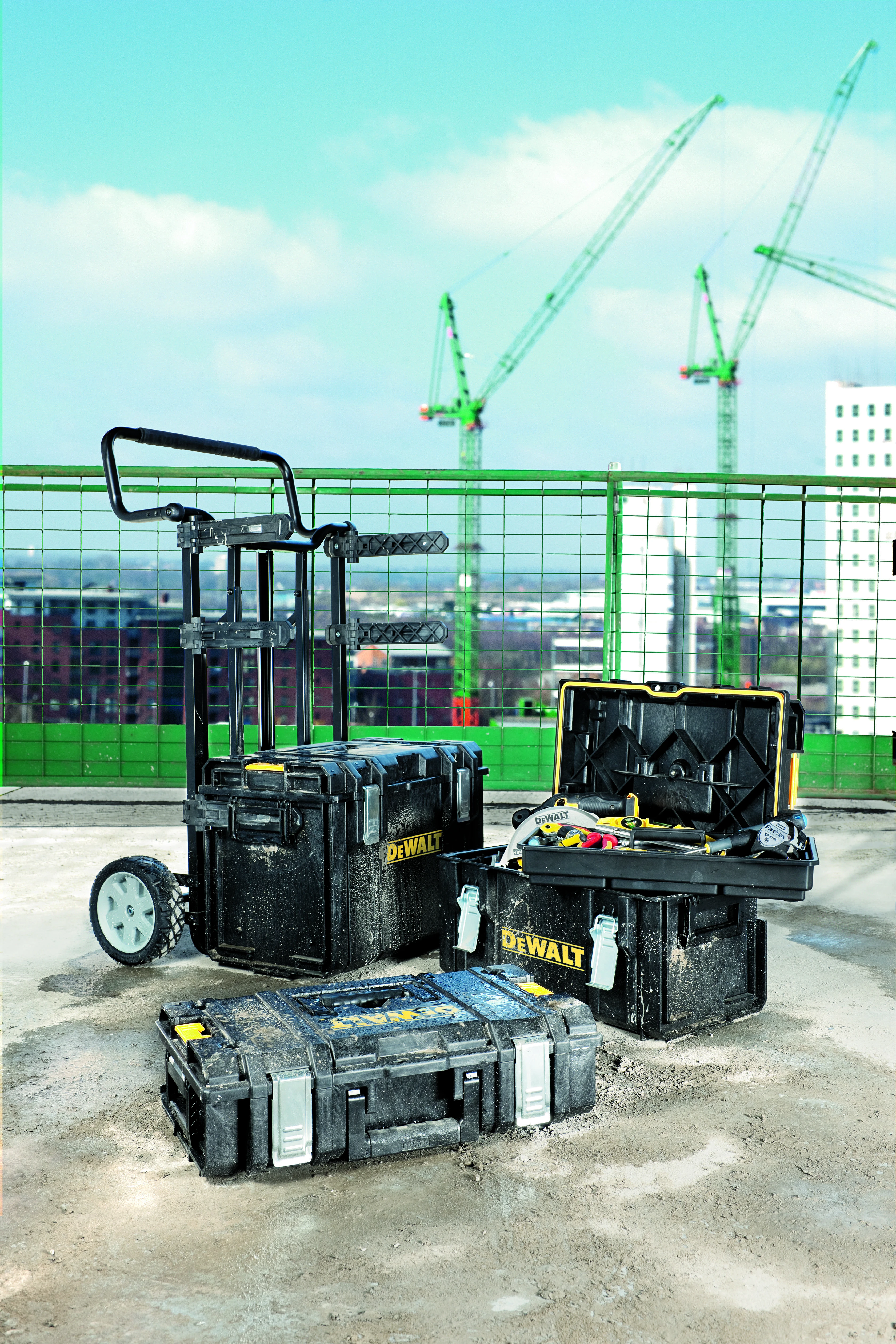 Vežimėlis įrankių dėžėms DeWalt Toughsystem