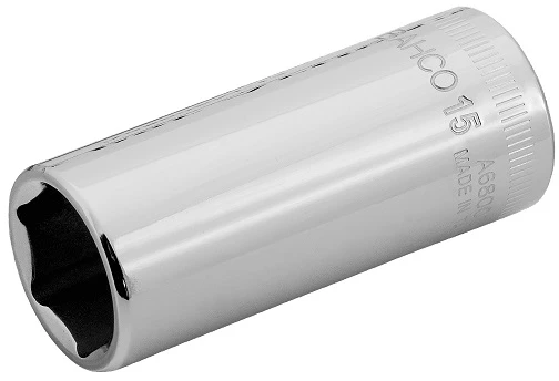 Bahco Ilga šešiakampė galvutė A6800SM 10 mm 1/4"