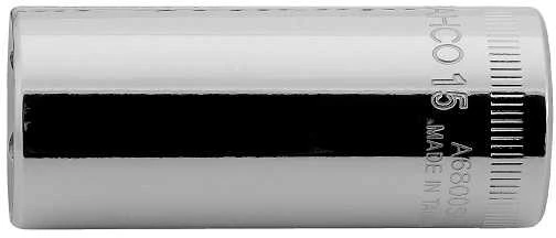 prailgintas, plonasienis 1/4" šešiakampis rankinis lizdas, dydis 13 mm, Bahco [A6800SM-13]