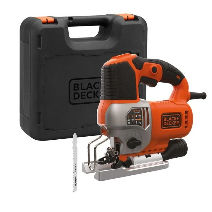 Black & Decker Juodas & Decker Juodas & DECKER Siaurapjūklis | BES610K-QS | 650 W