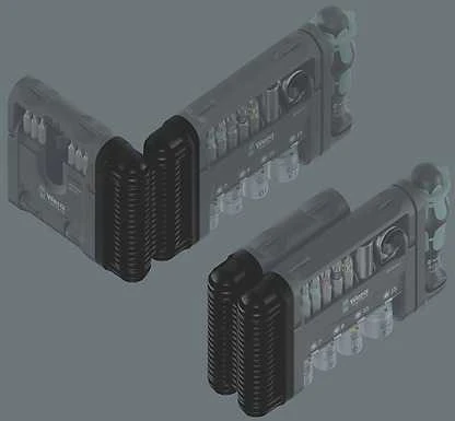 Wera 9550 įrankių patikros modulinis Vyris