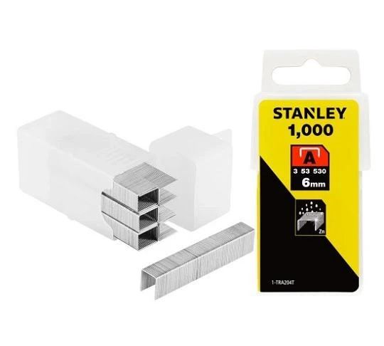 STANLEY ZSZYWKI A 6mm 1000 SZT.