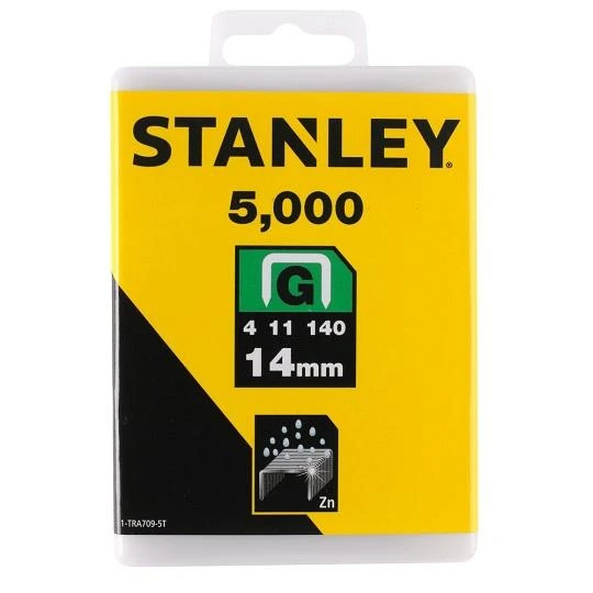 140 G tipo kab. „STANLEY“ 5000 vnt. 14 mm