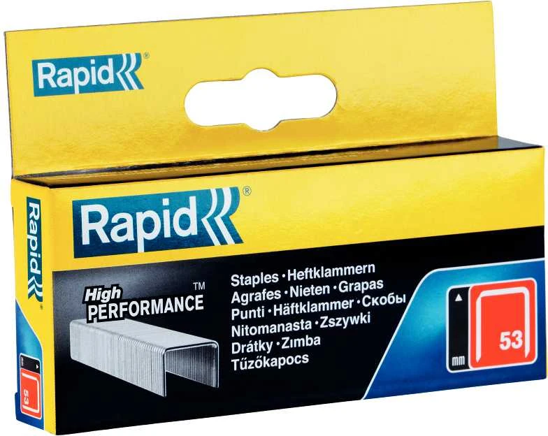 Kabės „Rapid" 53/6 2500 vnt.