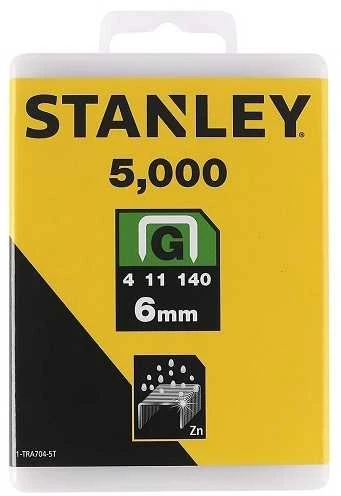 STANLEY ZSZYWKI G 6mm 5000 SZTUK
