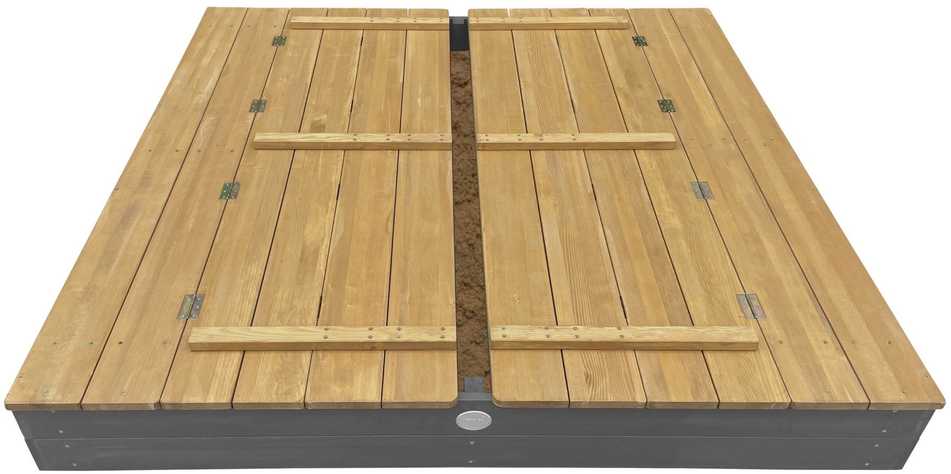 AXI smėlio dėžė XXL Ella 150 x 150 pilka