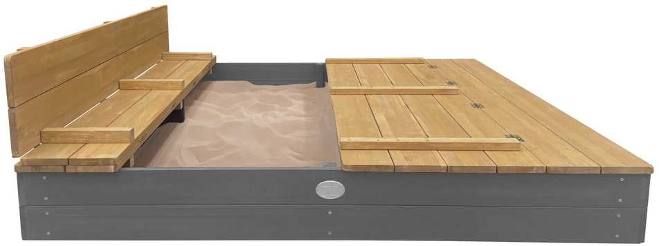 AXI smėlio dėžė XXL Ella 150 x 150 pilka