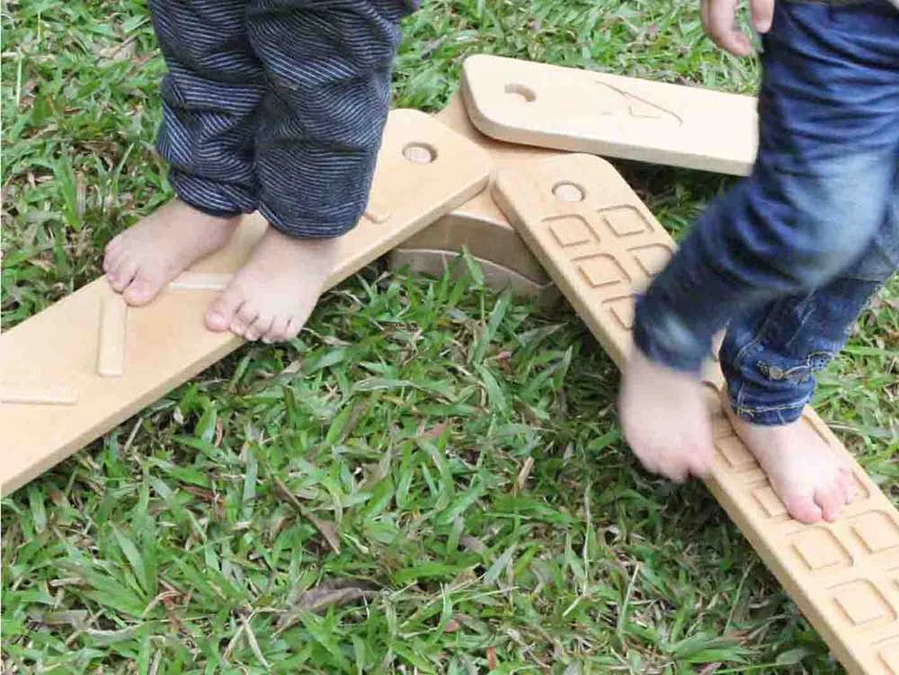 Medinis pusiausvyros ir balanso treniravimo rinkinys MASTERKIDZ