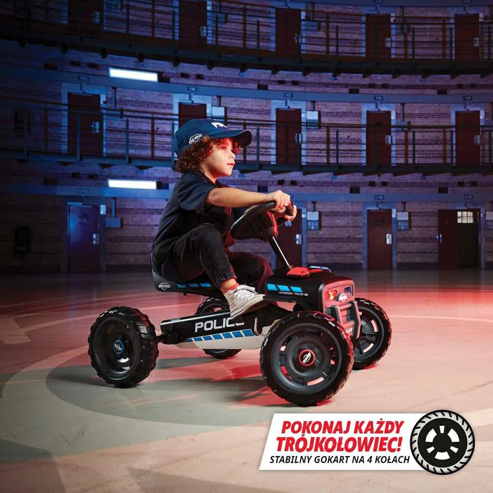 Kartingas Berg Buzzy Police