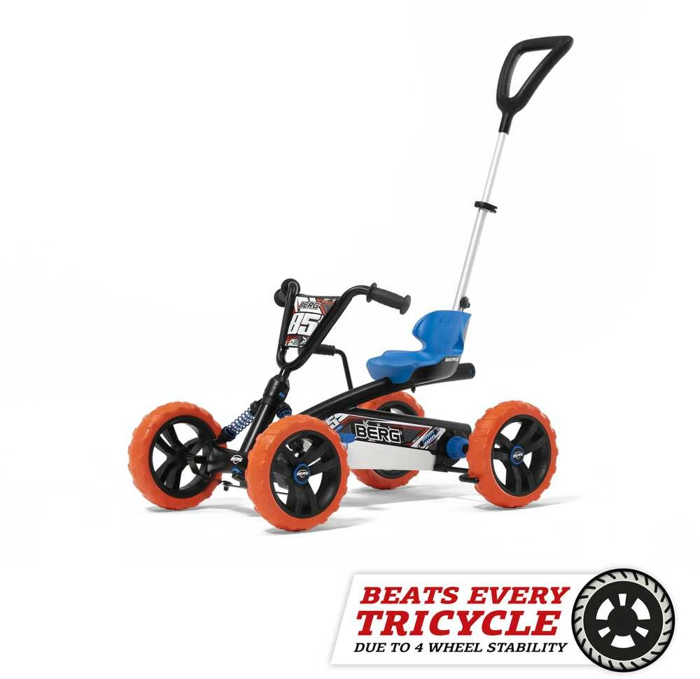 Mašinėlė vaikams BERG Go-kart Buzzy Nitro 2-in-1