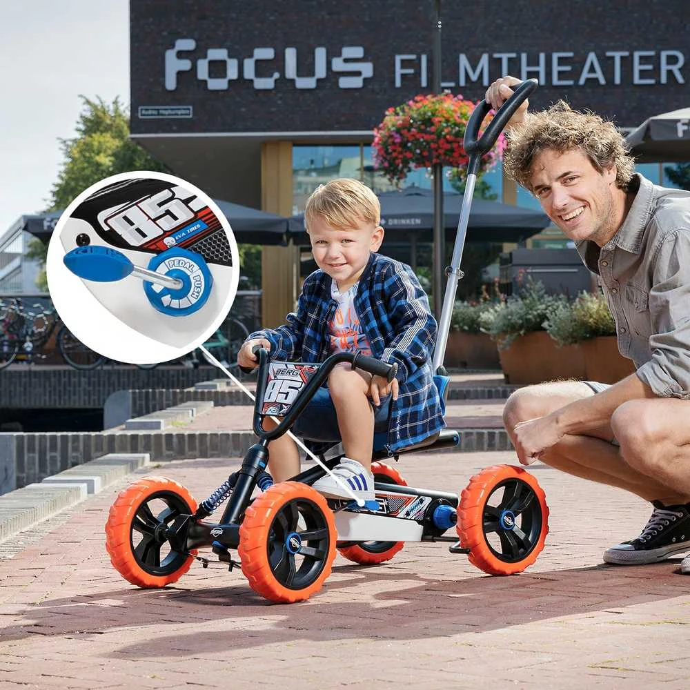Mašinėlė vaikams BERG Go-kart Buzzy Nitro 2-in-1