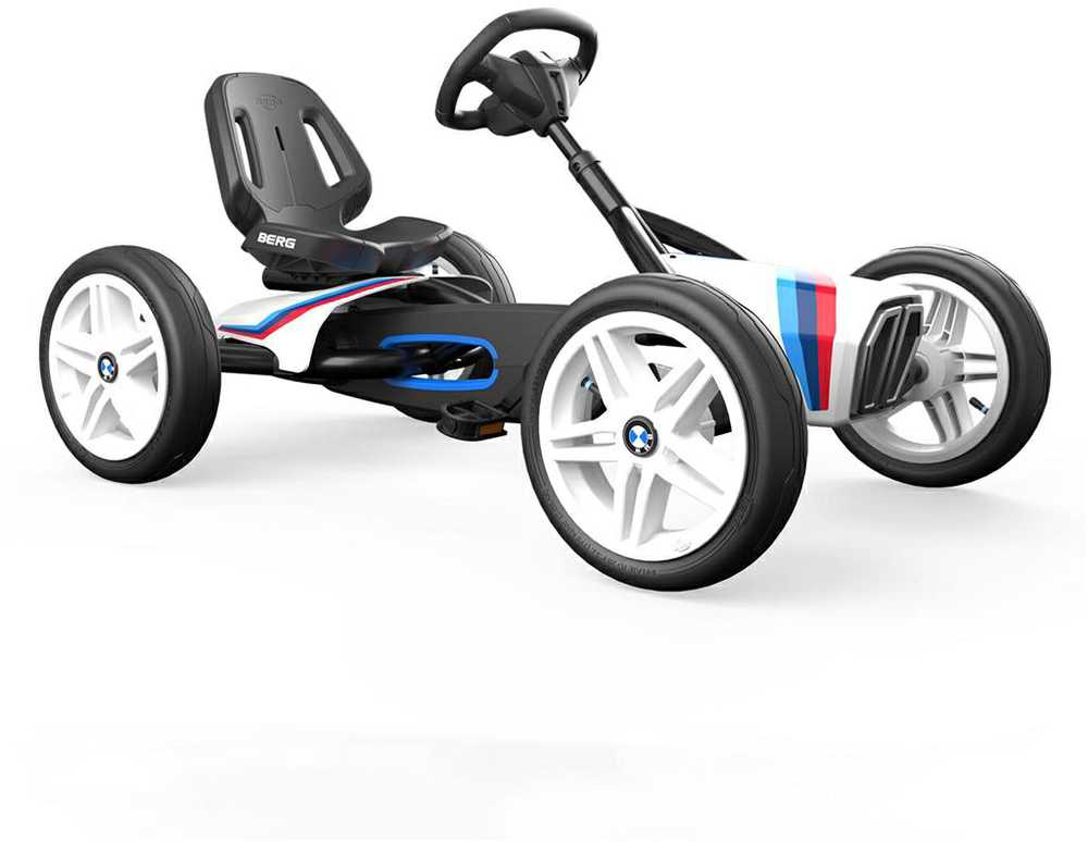 BERG Buddy BMW Street Racer – Kart à Pédales Haut De Gamme Pour Enfants 3-8 Ans