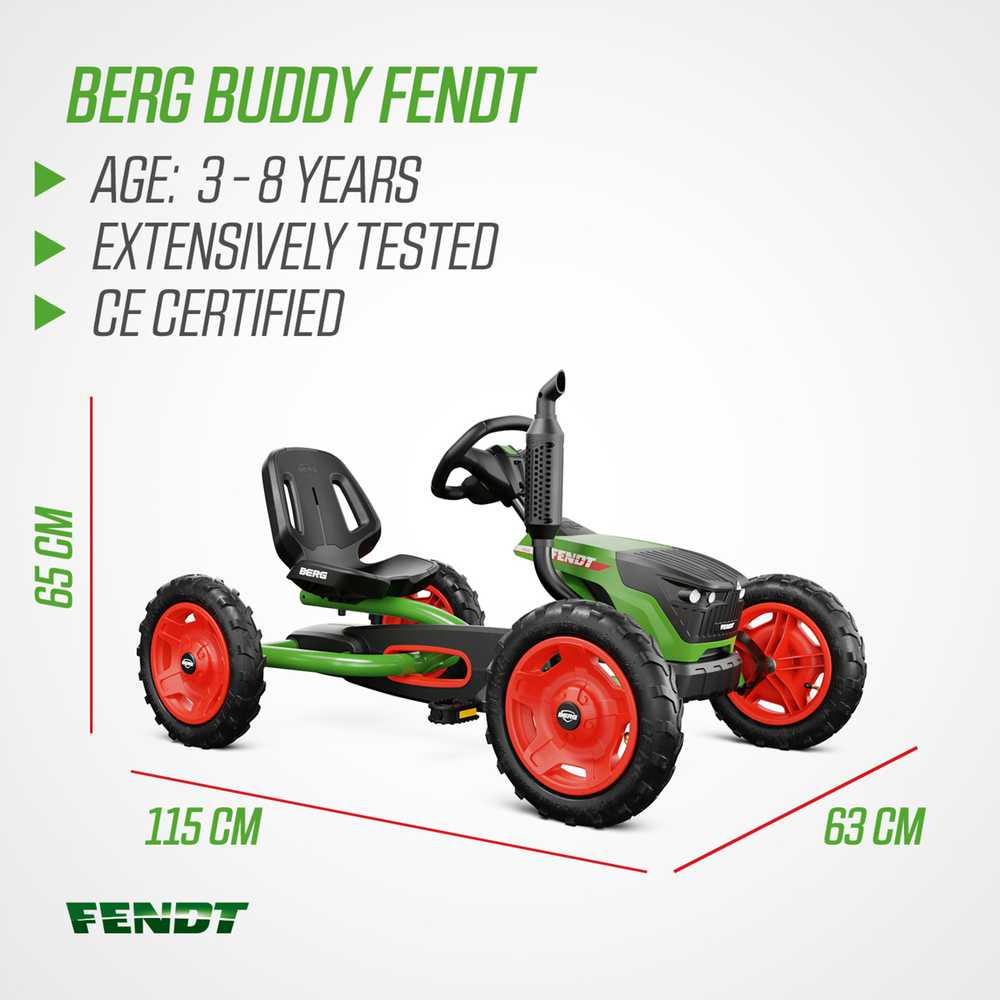 BERG Buddy Fendt minikaras