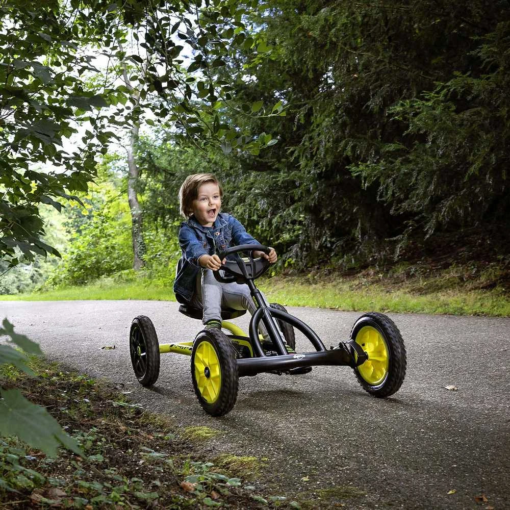 Mašinėlė vaikams 3-8m. Berg Buddy Cross (iki 50kg/130cm)