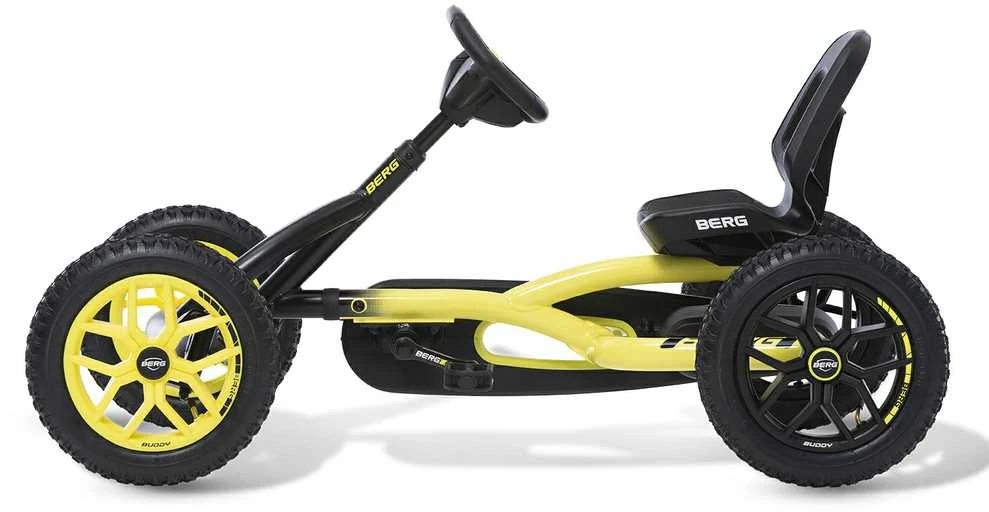 Mašinėlė vaikams 3-8m. Berg Buddy Cross (iki 50kg/130cm)