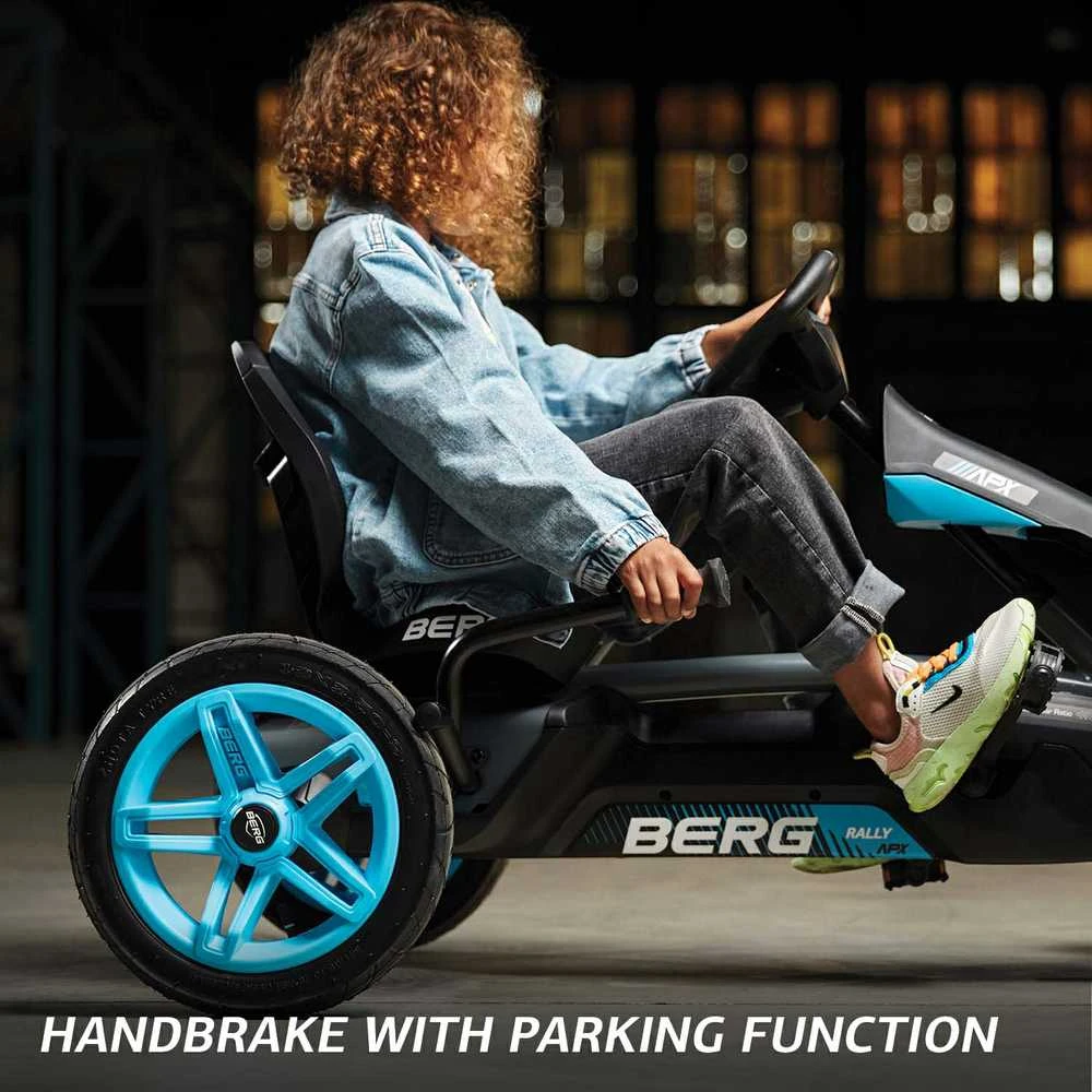 BERG Rally NRG oranžinis mašinėlė-kartingas
