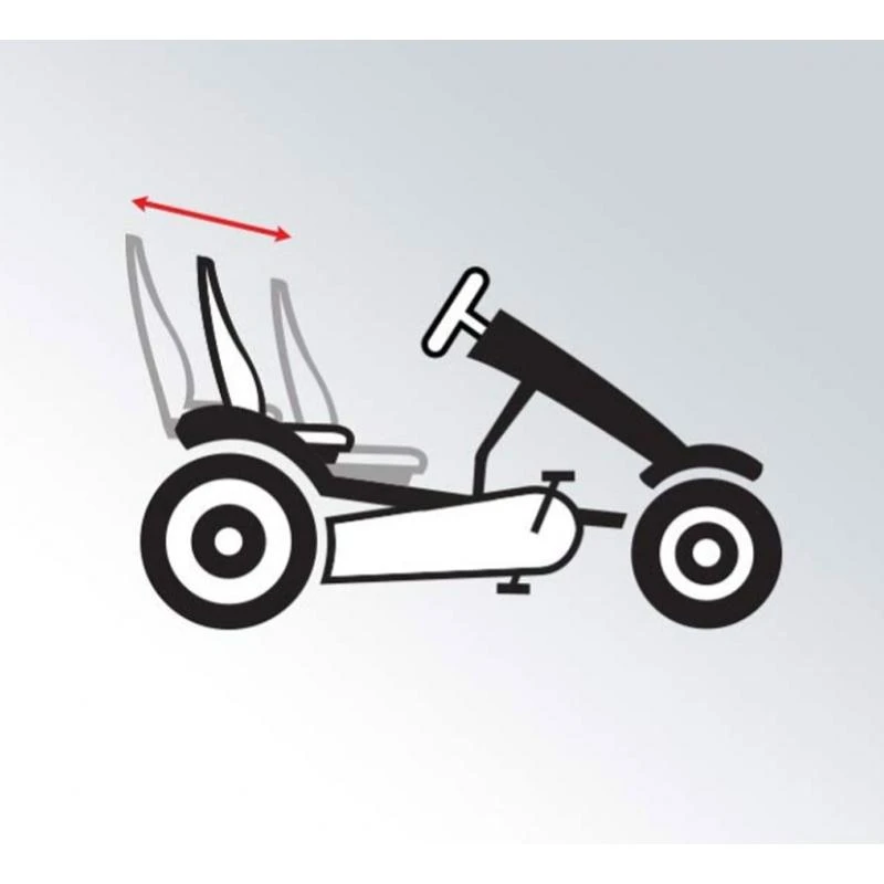 Mašinėlė GO-kartas Berg X-plore BFR (iki 100kg)